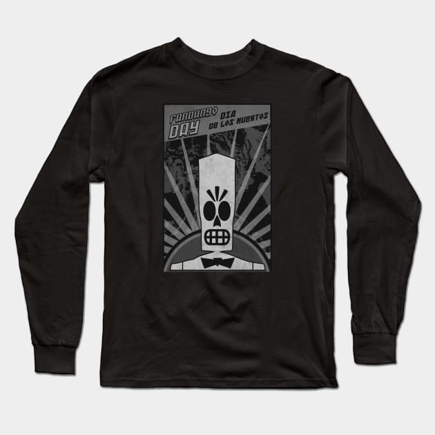 Grim Day Long Sleeve T-Shirt by CTShirts